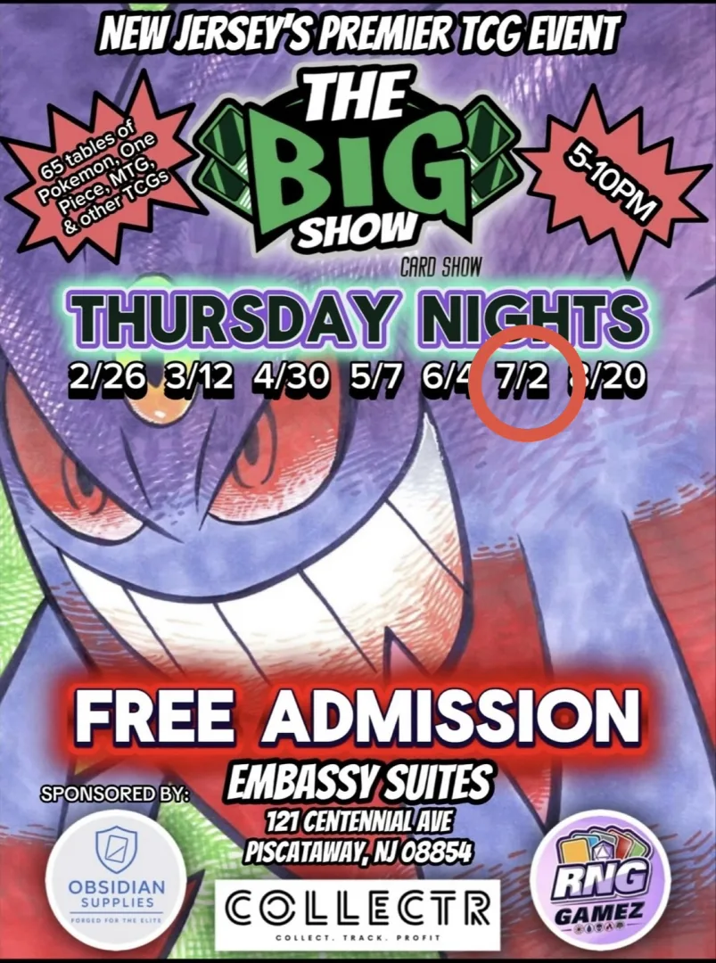 The Big Show Card Show-Thursday Night Show